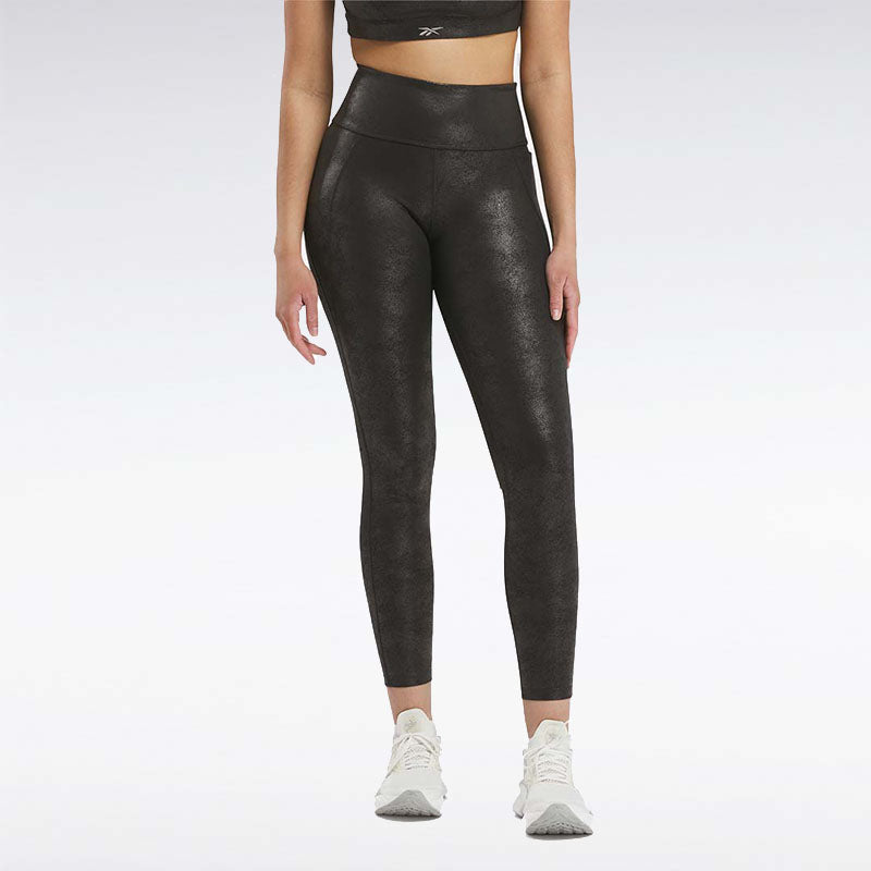 Reebok Women Lux Faux Leather HR Tight 100205589