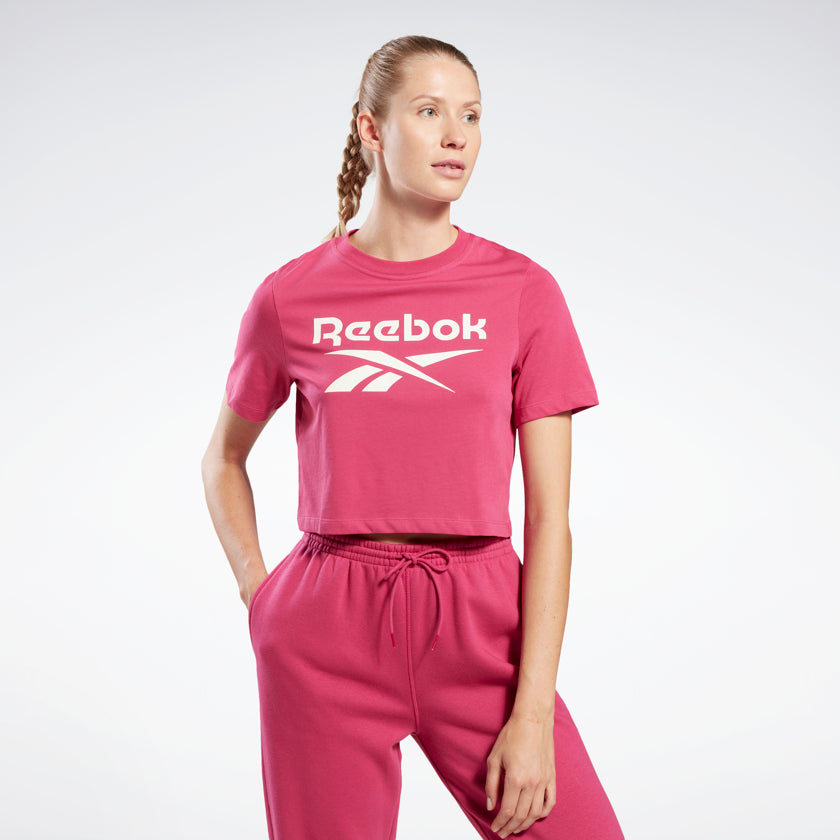 Blue Reebok Myoknit Crop - Get The Label