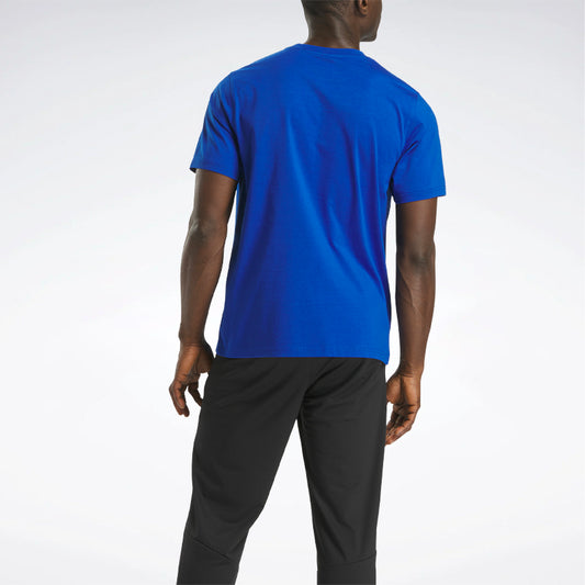 Reebok Men Chad Big Logo Crew Neck Short Sleeve Tee | 100240893