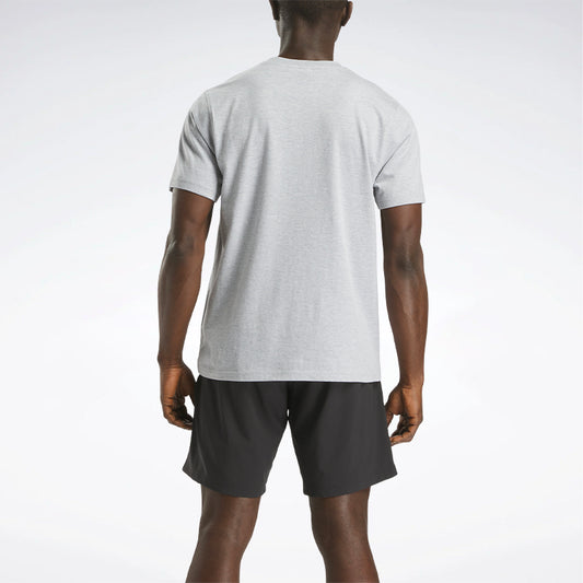 Reebok Men Chad Big Logo Crew Neck Short Sleeve Tee | 100240896