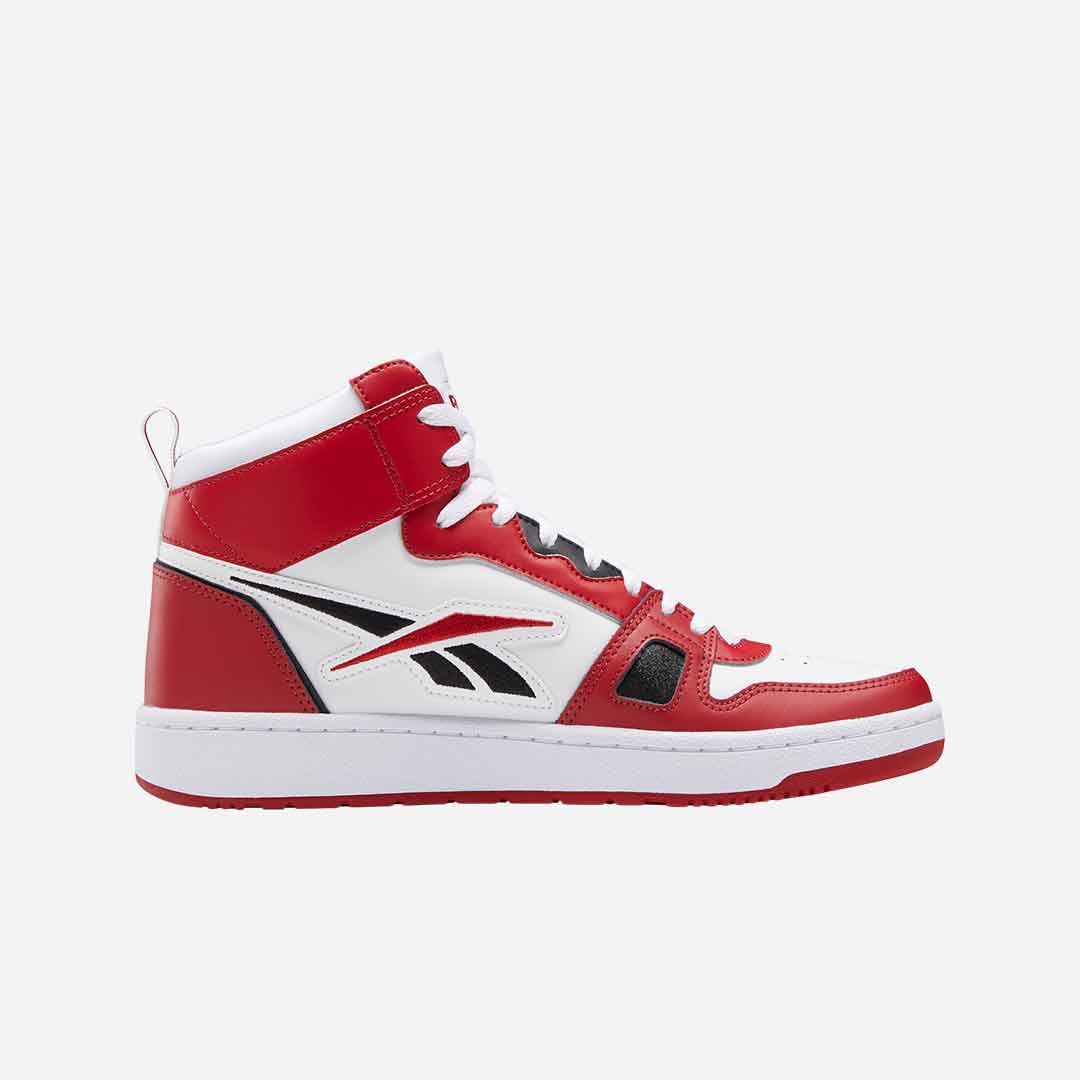 Red reebok basketball shoes Clearance