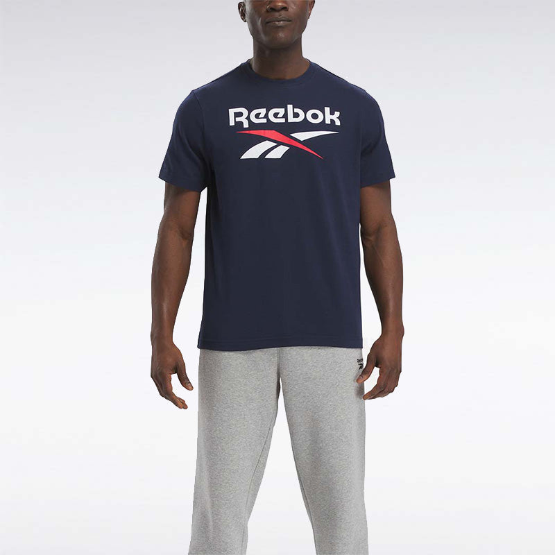 Reebok Identity Big Stacked Logo T-Shirt