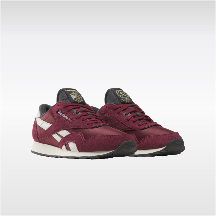 Reebok classic nylon mens hot sale pink