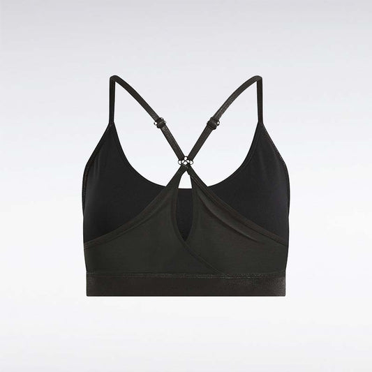 Reebok Women Lux Faux Leather HR Strappy Bra | 100205592