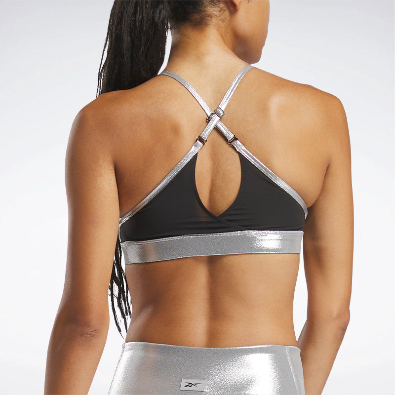Reebok Women Lux Chrome Strappy Bra | 100214626