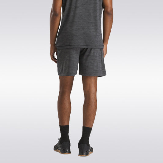 Reebok Men Male Id Train Melange Knit Shorts | 100214863