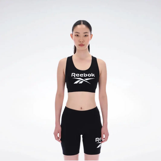 Reebok Women Monroe Scoop Neck Big Logo Bra Top | 100239901