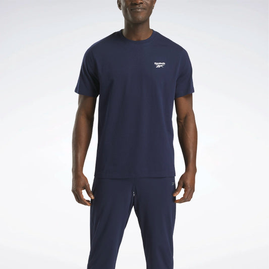 Reebok Men Cody Small Logo Crew Neck Short Sleeve T-Shirt | 100240908