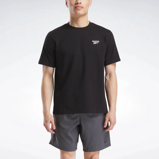 Reebok Men Cody Small Logo Crew Neck Short Sleeve T-Shirt | 100240910