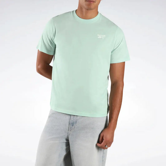Reebok Men Cody Small Logo Crew Neck Short Sleeve T-Shirt | 100251644