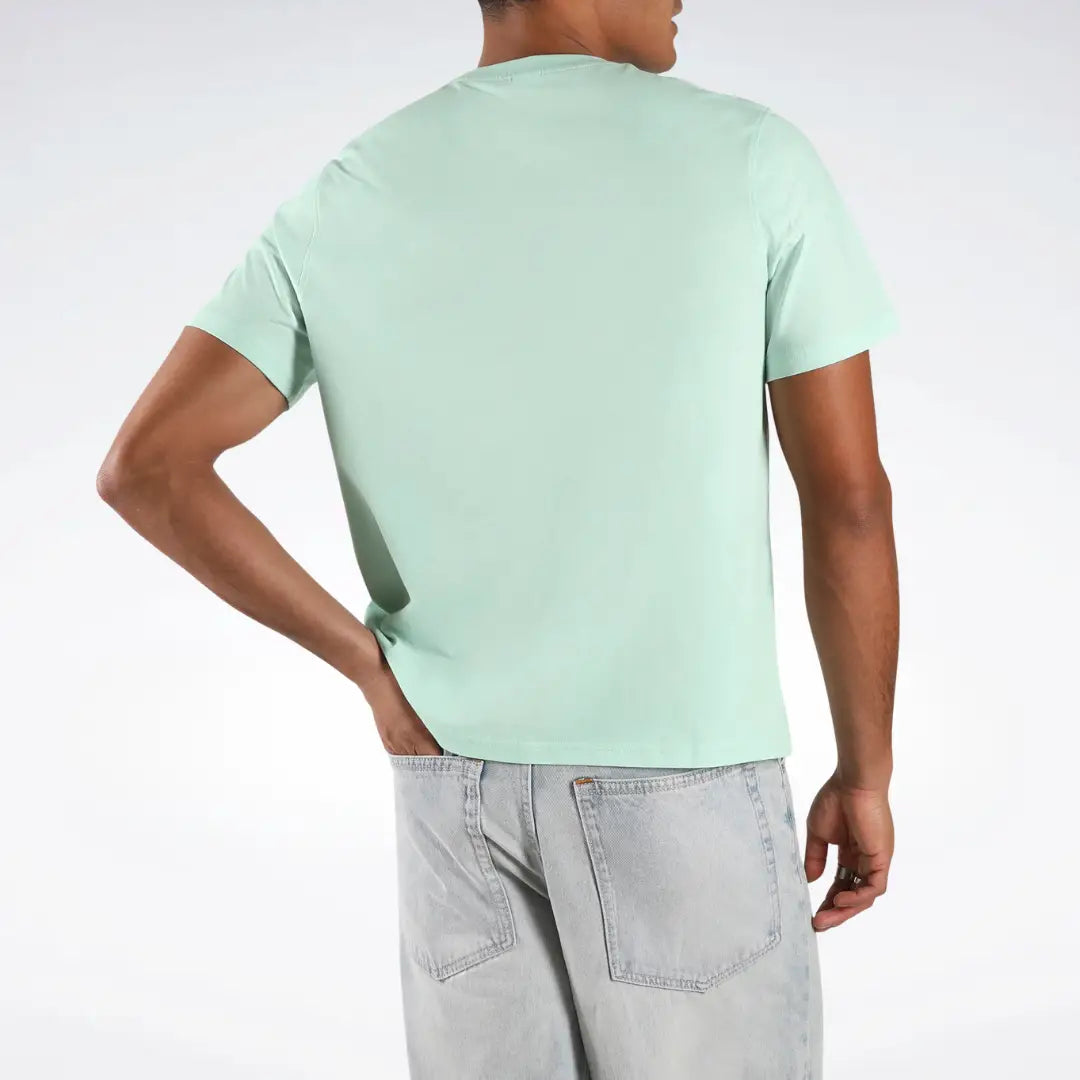 Reebok Men Cody Small Logo Crew Neck Short Sleeve T-Shirt | 100251644