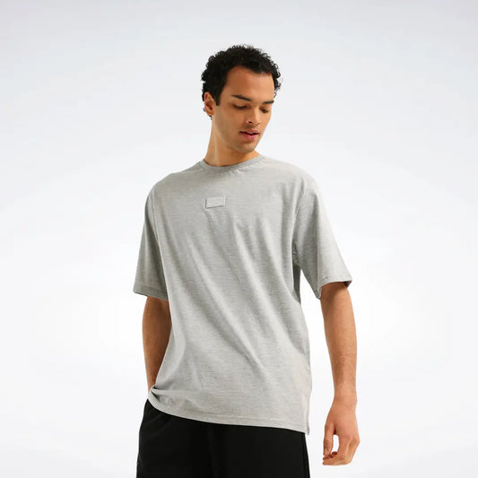 Reebok Men Silicon Badge T-Shirt | 100253071