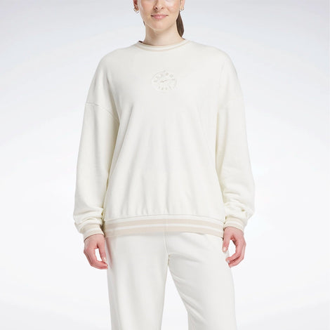 Reebok Women Lawn Club Crew Sweatshirts | 100253715