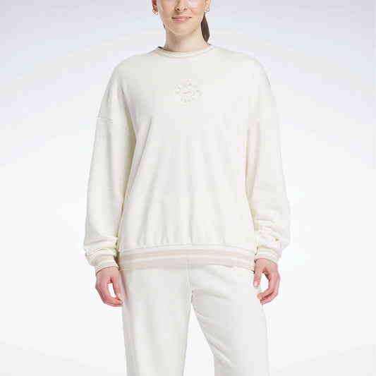 Reebok Women Lawn Club Crew Sweatshirts | 100253715