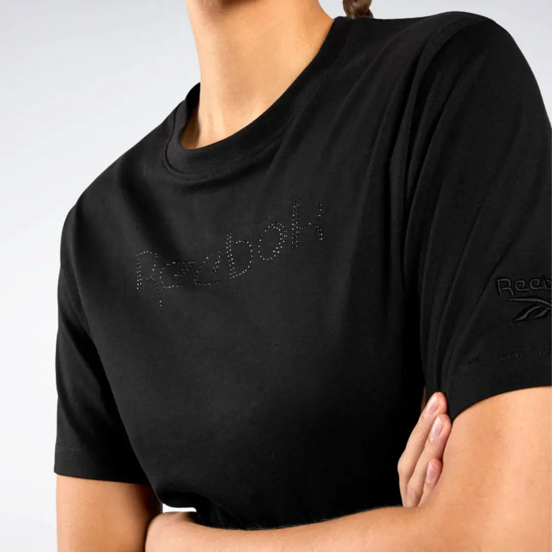 Reebok Women Studded Logo T-Shirt | 100253952