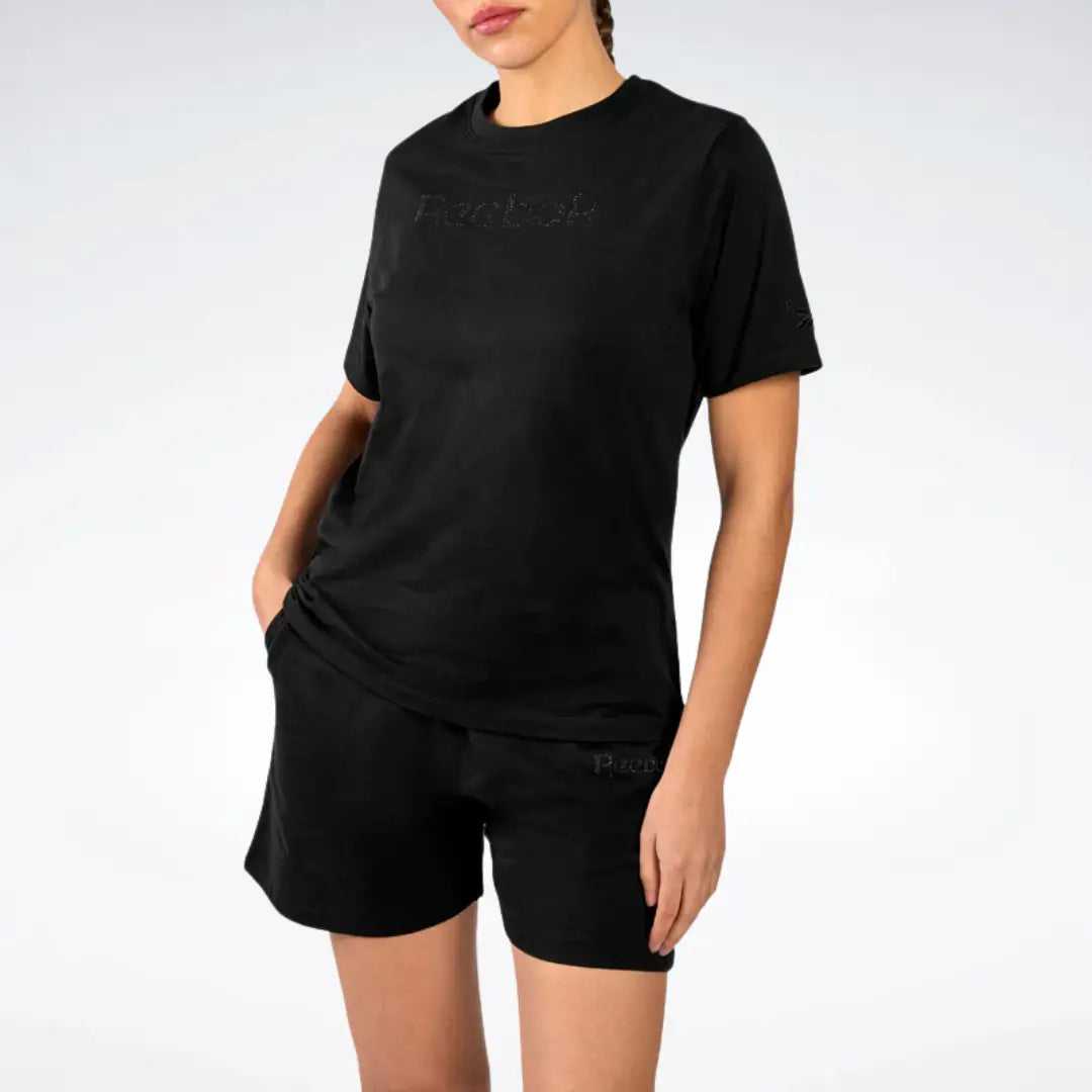 Reebok Women Studded Logo T-Shirt | 100253952