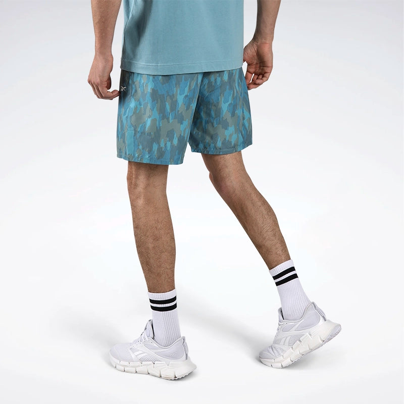 Reebok Men Athlete Printed Shorts | 100255038
