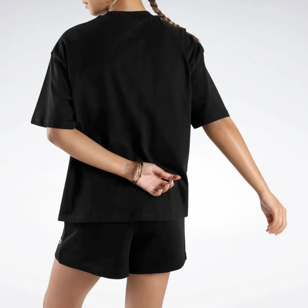 Reebok Women Id 2-Col Logo Relaxed Tee | 100265137