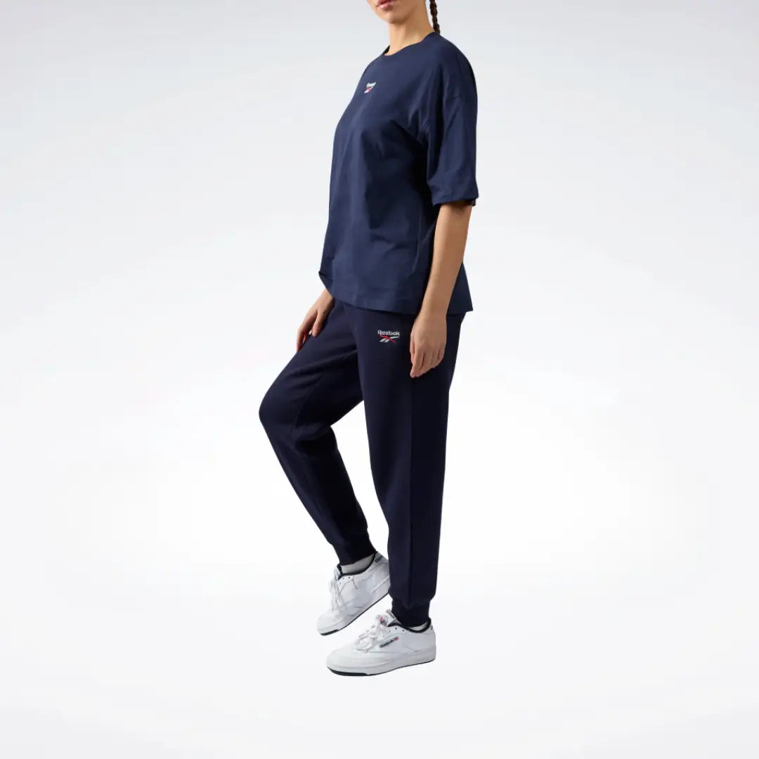 Reebok Women Id 2-Col Logo Relaxed Tee | 100265138