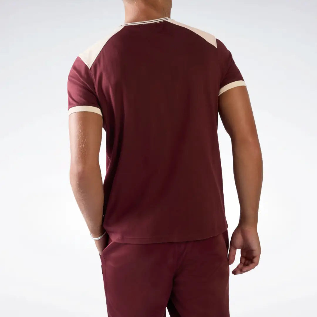 Reebok Men Heritage Contrast Rib Tee | 100266975