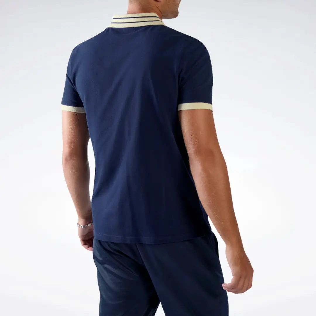 Reebok Men Heritage Panelled Pique Polo Shirt | 100266984