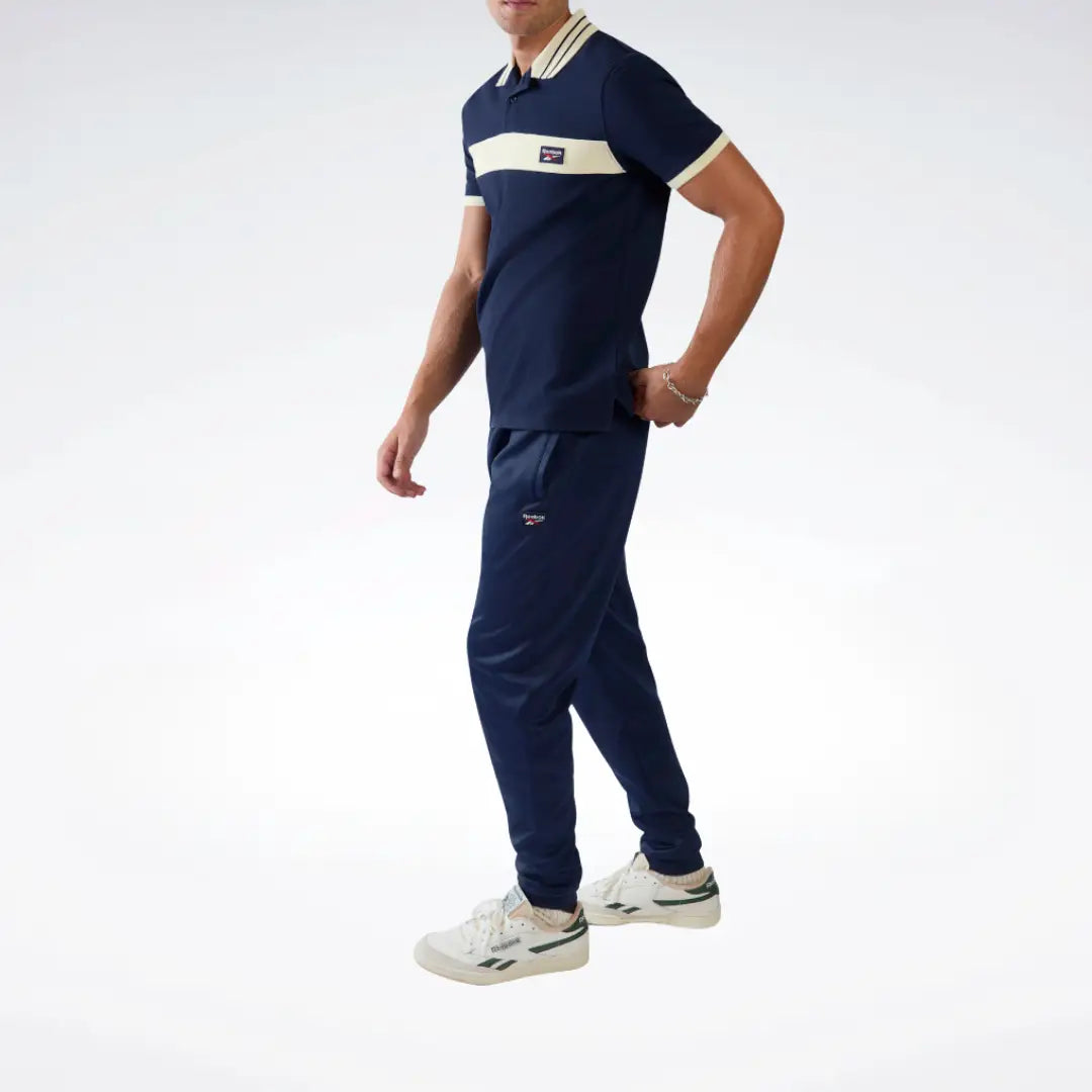 Reebok Men Heritage Panelled Pique Polo Shirt | 100266984