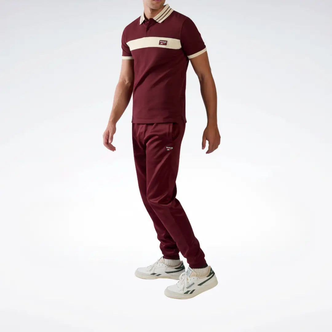 Reebok Men Heritage Panelled Pique Polo Shirt | 100266985