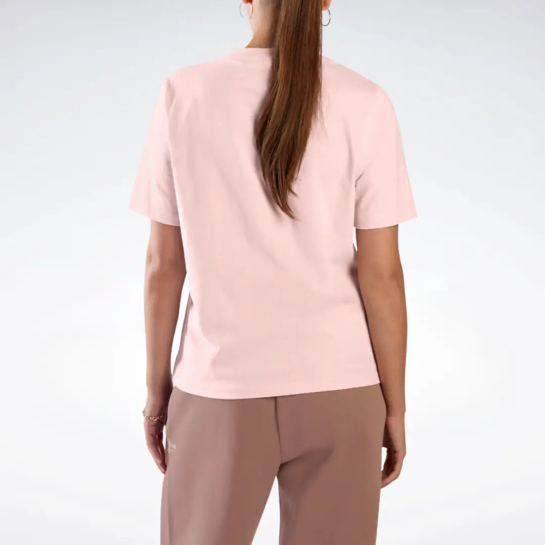 Reebok Women Lex Small Logo Crew Short Sleeve Pocket Tee | 100269474