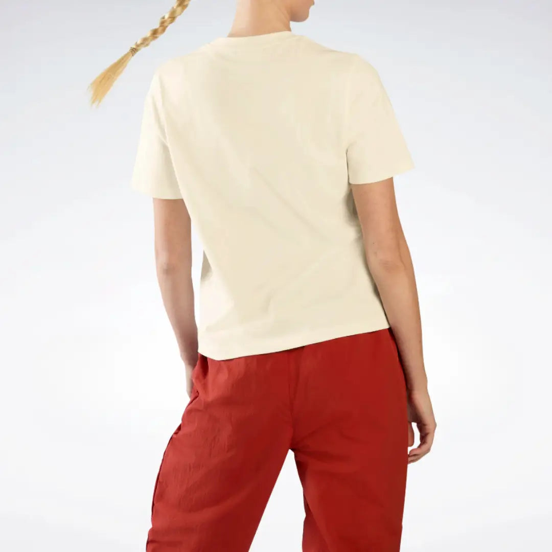 Reebok Women Lex Small Logo Crew Short Sleeve Pocket Tee | 100269475