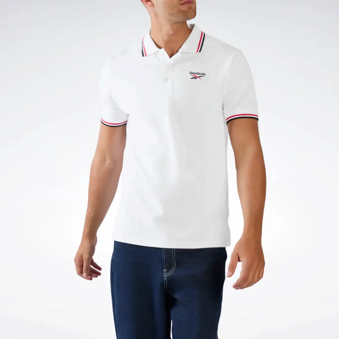 Reebok Men Id Yarn Dye Stripe Polo Shirt | 100269908