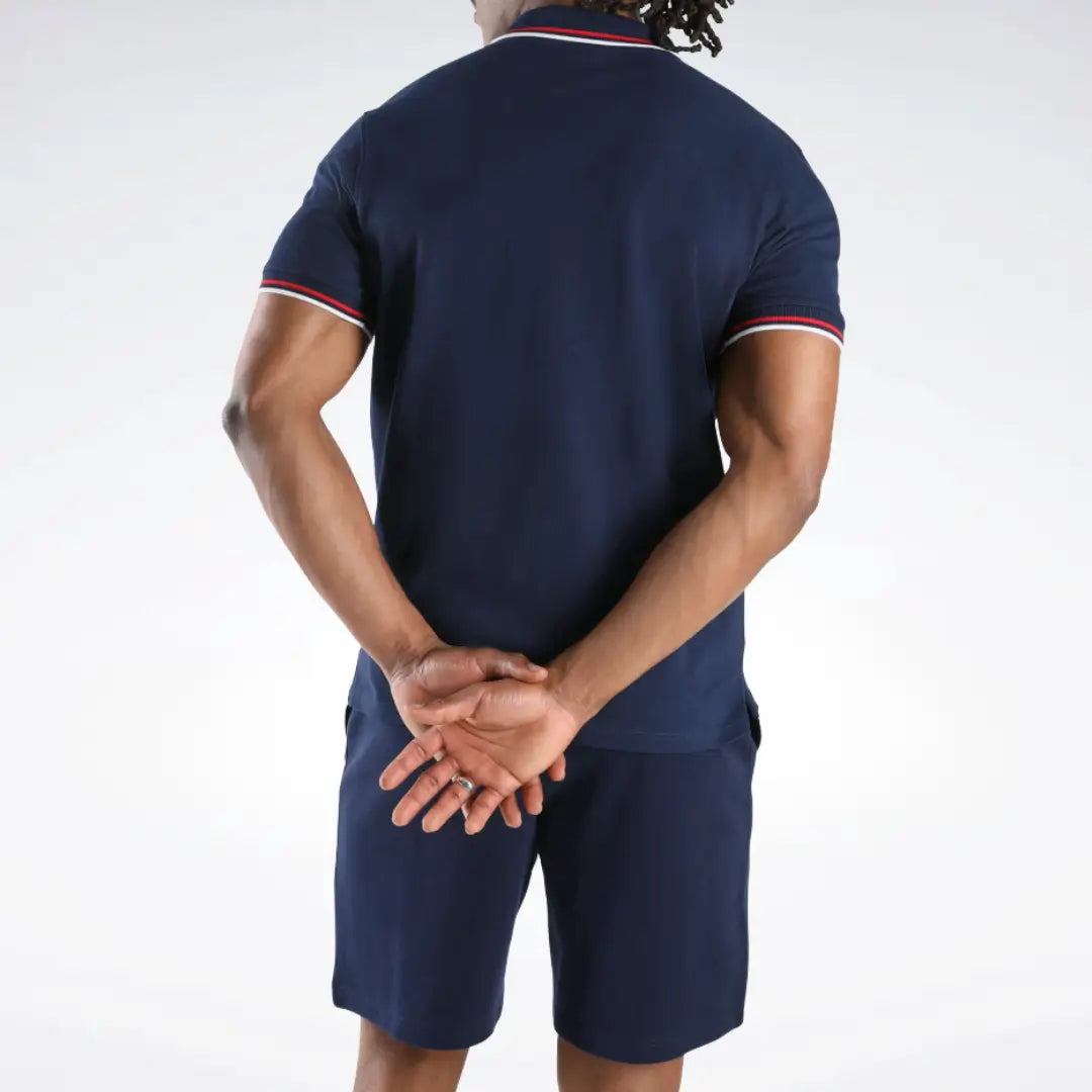 Reebok Men Id Yarn Dye Stripe Polo Shirt | 100269911