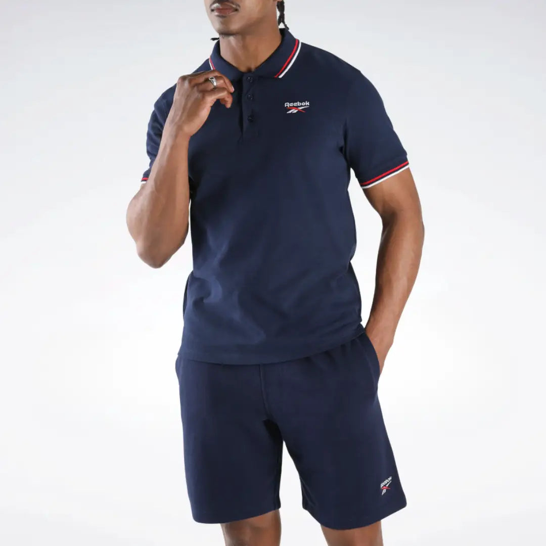 Reebok Men Id Yarn Dye Stripe Polo Shirt | 100269911