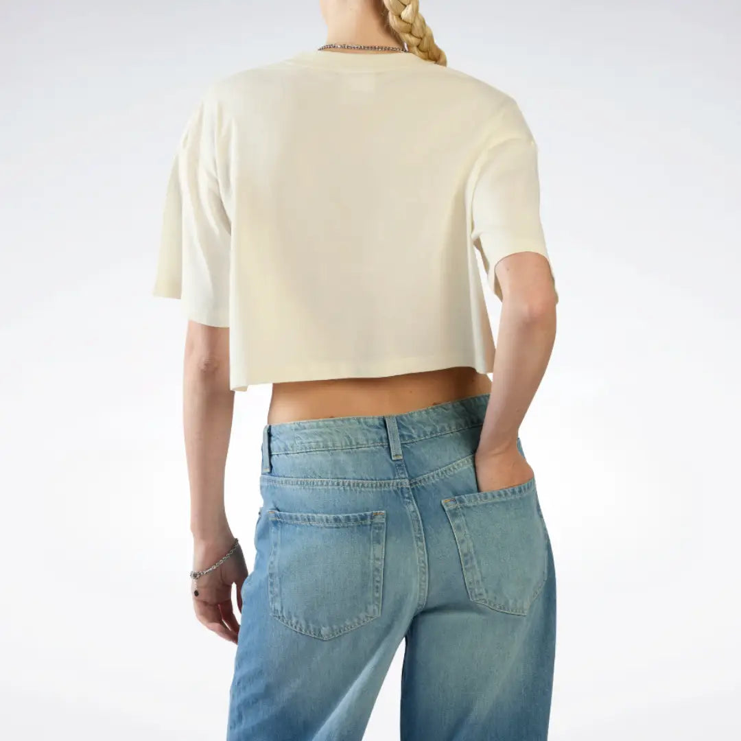 Reebok Women Id Cropped Box Fit T-Shirt | 100269955