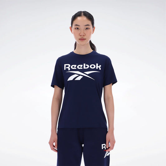 Reebok Women Paisley Big Logo Crewneck Short sleeve Tee | 100241370