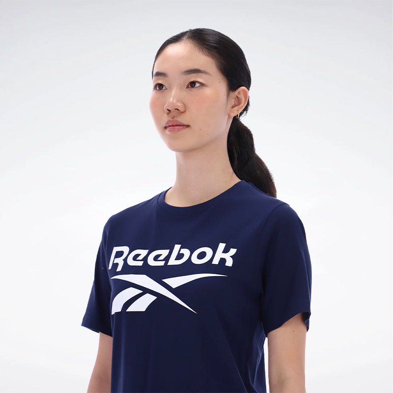 Reebok Women Paisley Big Logo Crewneck Short sleeve Tee | 100241370