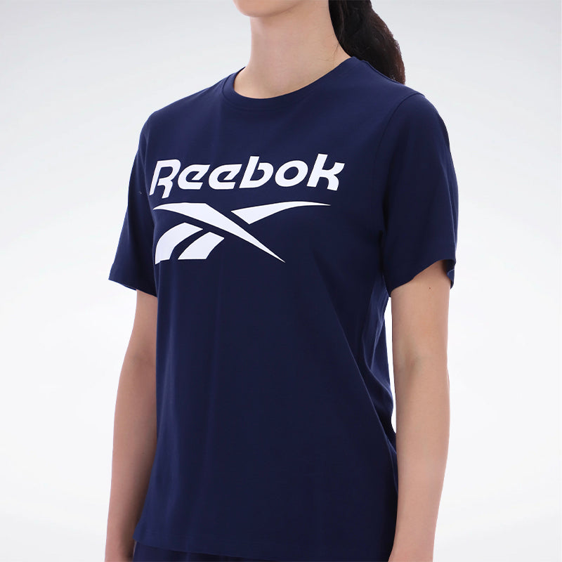 Reebok Women Paisley Big Logo Crewneck Short sleeve Tee | 100241370