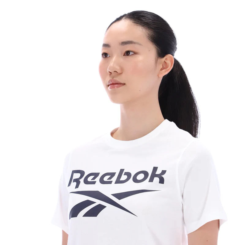 Reebok Women Paisley Big Logo Crewneck Short sleeve Tee | 100241371