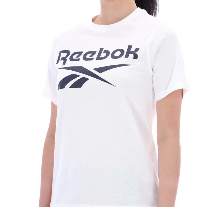 Reebok Women Paisley Big Logo Crewneck Short sleeve Tee | 100241371