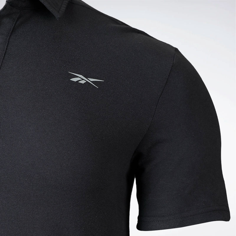 Reebok Men Solid Pique Polo | RGMS25150B