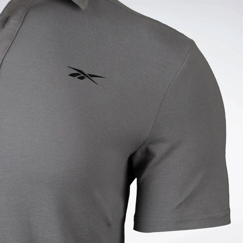 Reebok Men Solid Pique Polo | RGMS25150G