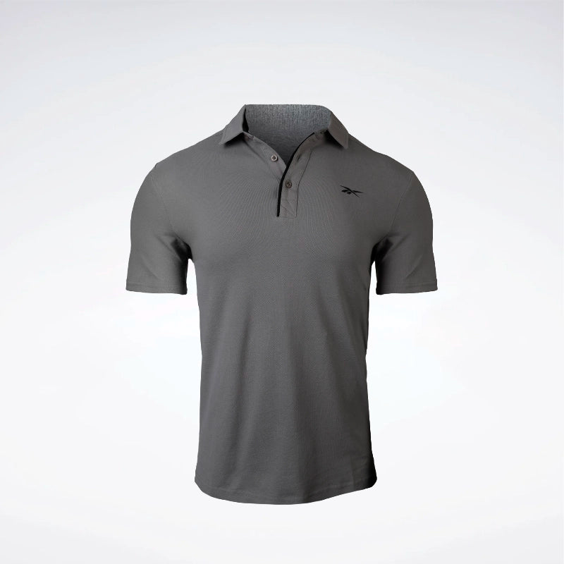 Reebok Men Solid Pique Polo | RGMS25150G