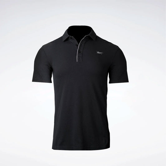 Reebok Men Solid Pique Polo | RGMS25150B