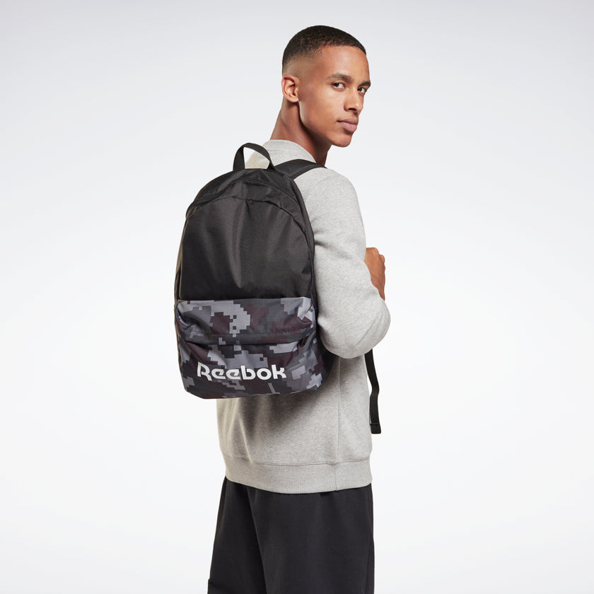 Reebok Black Act Core LL Graphic Backpack