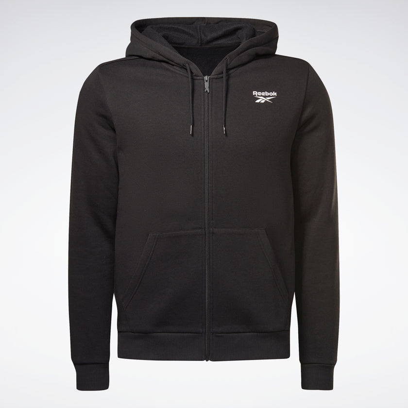 Reebok Identity Fleece Zip up Hooded Jacket