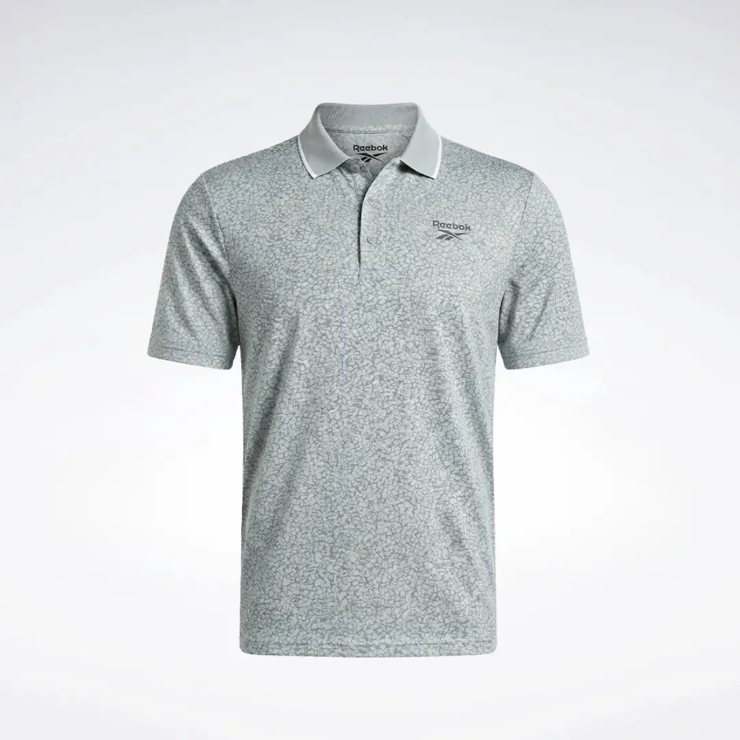 Reebok Men Crackle Print Polo | RGMS26102G