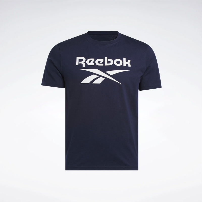 Reebok Men Chad Big Logo Crew Neck Short Sleeve Tee | 100240895