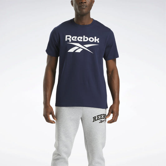 Reebok Men Chad Big Logo Crew Neck Short Sleeve Tee | 100240895
