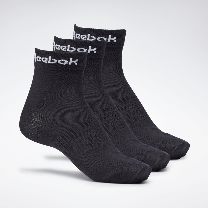 Reebok Active Core Ankle Socks 3 Pairs