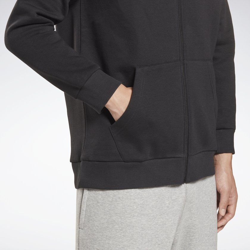 Reebok Identity Fleece Zip-Up Hooded Jacket