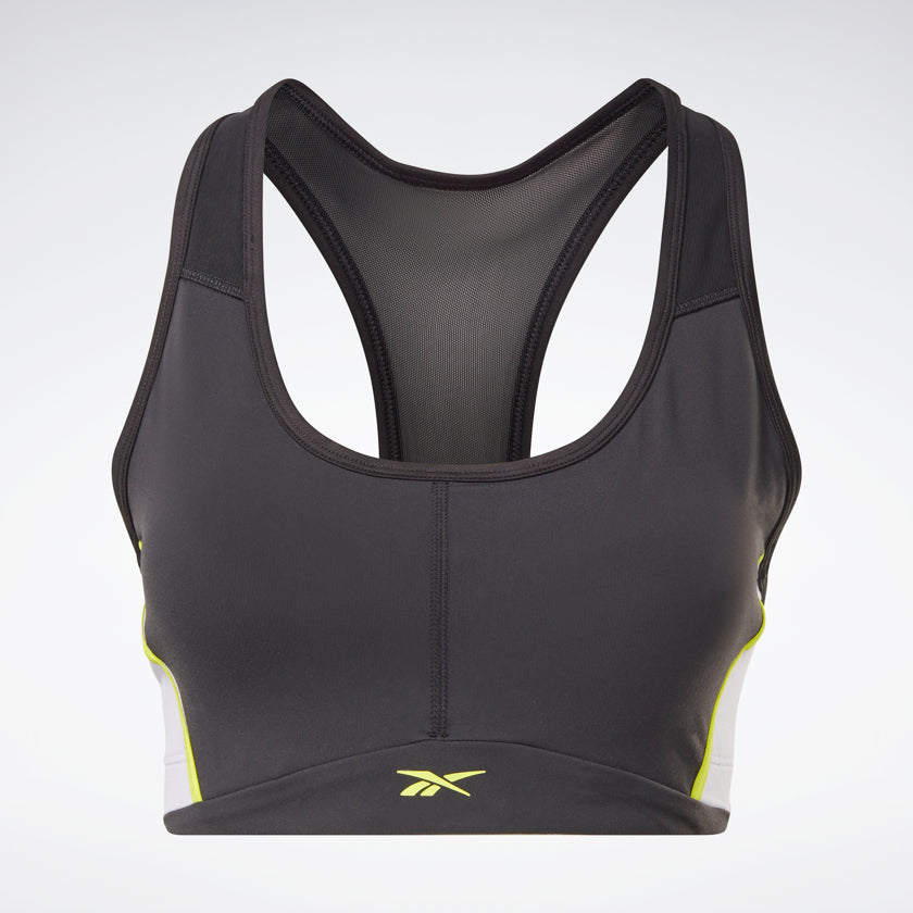 Reebok Lux Racer Padded Colorblock Bra